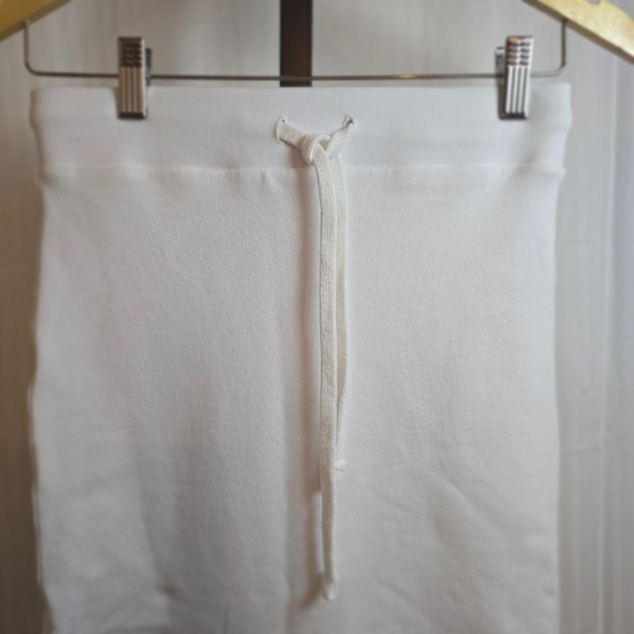 Frank & Eileen Tee Lab Women's XS Skirt White‎ Drawstring High Low Sweatshirt - Picture 6 of 13